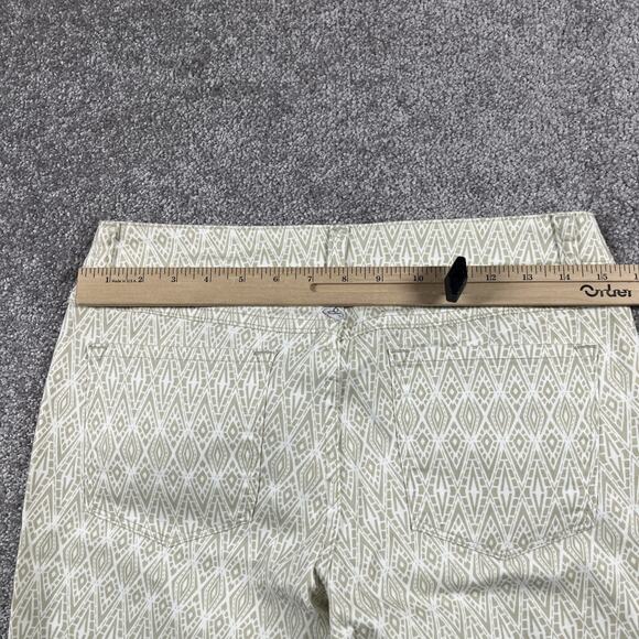 Prana Jeans Womens 30 Kara Organic Cotton Blend Stretch Aztec (Sz Tag 6 28) - Picture 6 of 11